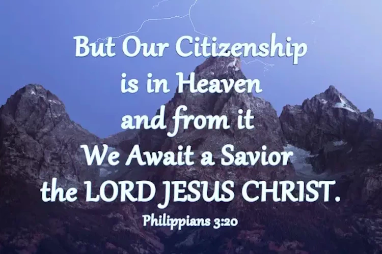 Philippians 3:20
